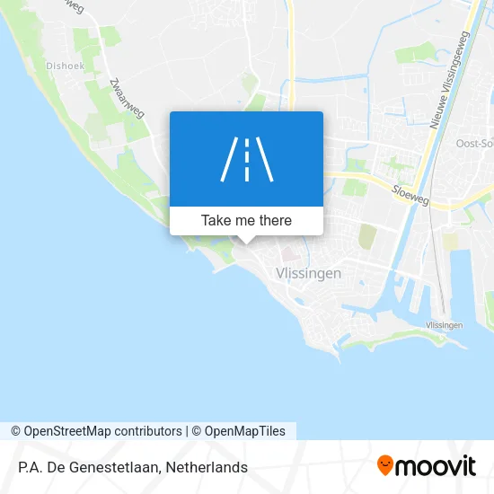 P.A. De Genestetlaan map