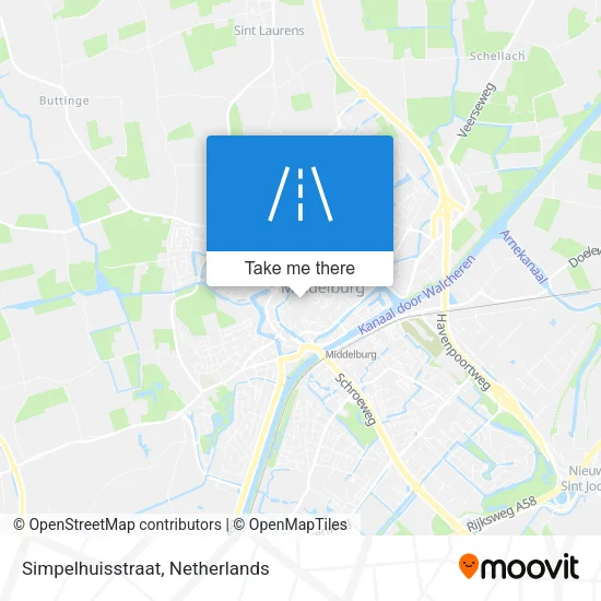 Simpelhuisstraat map