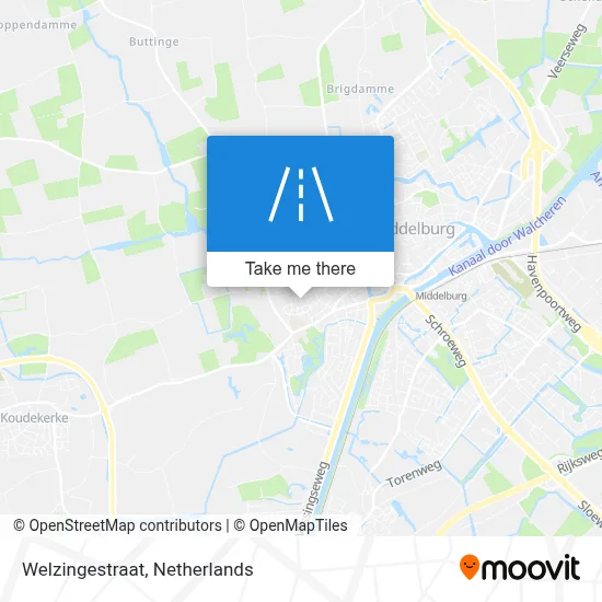 Welzingestraat map