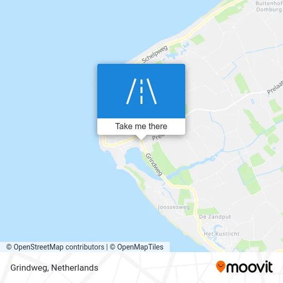 Grindweg map