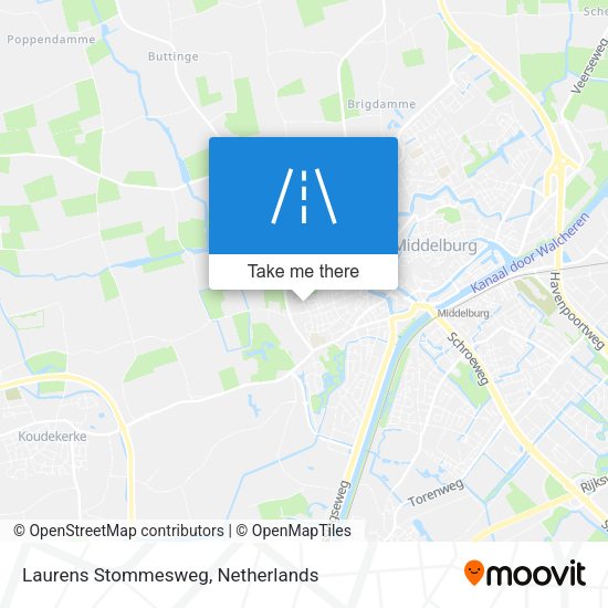 Laurens Stommesweg map