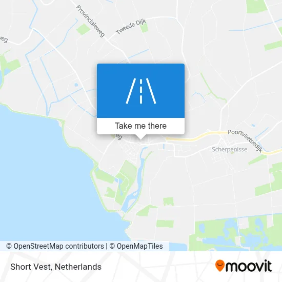 Korte Vest map