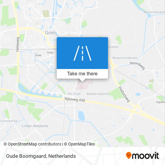 Oude Boomgaard map