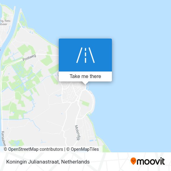 Koningin Julianastraat map