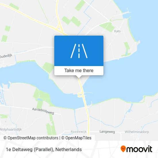 1e Deltaweg (Parallel) map