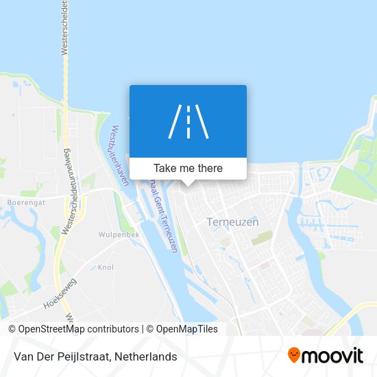 Van Der Peijlstraat map