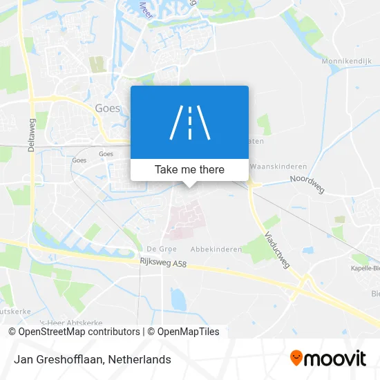 Jan Greshofflaan map