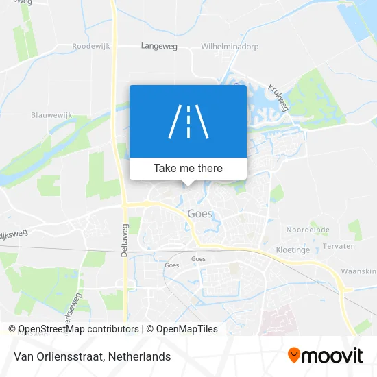 Van Orliensstraat map