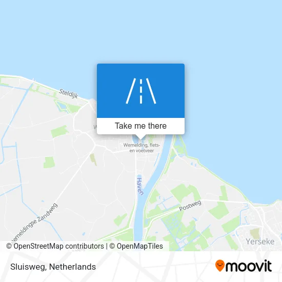 Sluisweg map