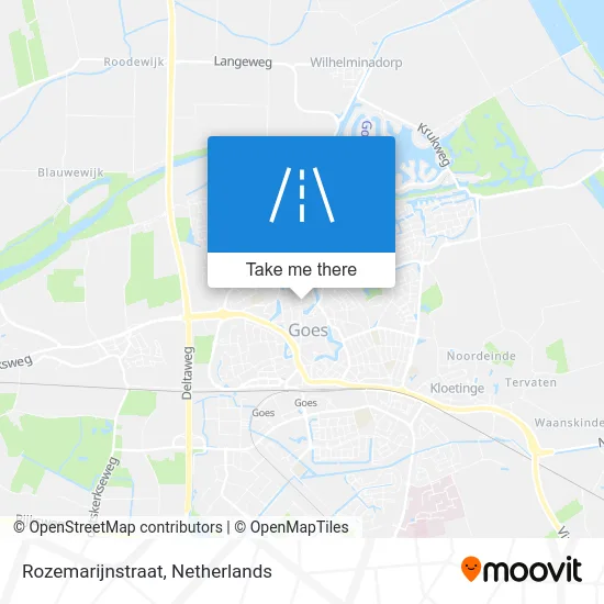 Rozemarijnstraat Karte