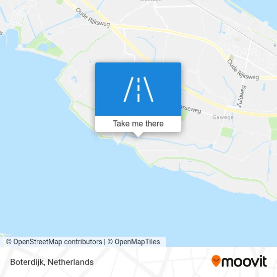 Boterdijk map