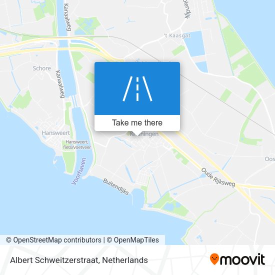 Albert Schweitzerstraat map