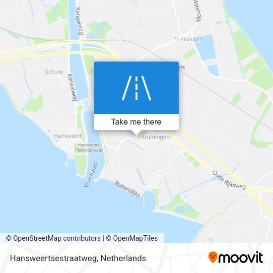 Hansweertsestraatweg map