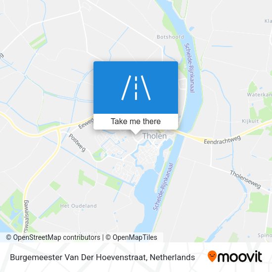 Burgemeester Van Der Hoevenstraat map