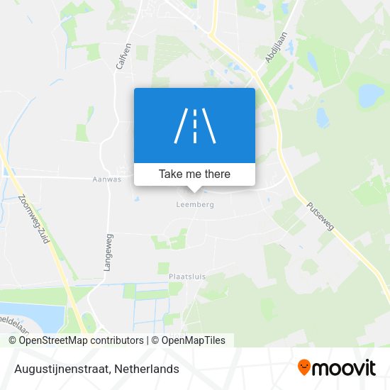 Augustijnenstraat map