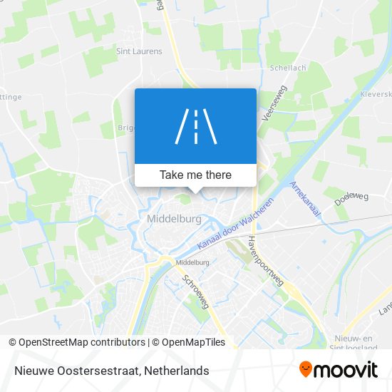 Nieuwe Oostersestraat map