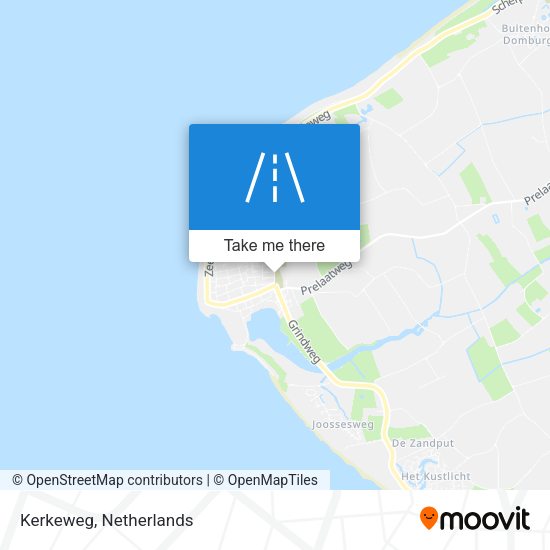 Kerkeweg map