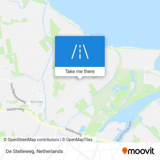 De Stelleweg map