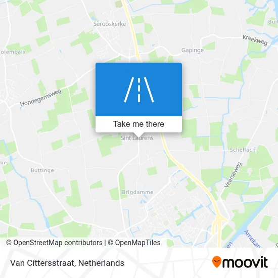 Van Cittersstraat map