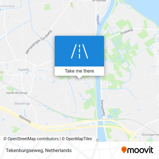 Tekenburgseweg map