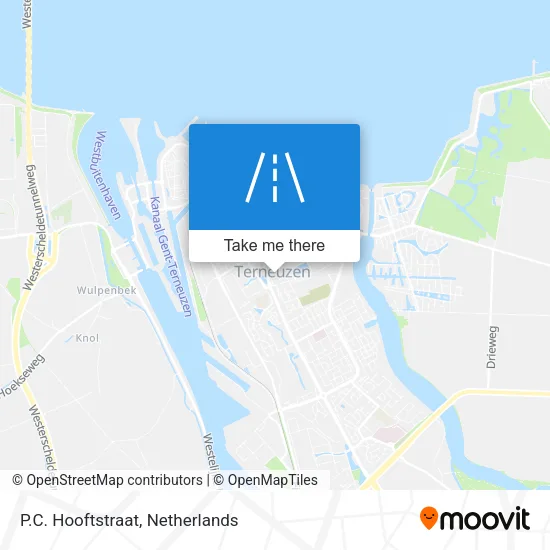 P.C. Hooftstraat map