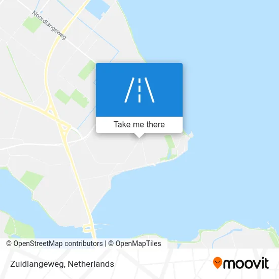 Zuidlangeweg map