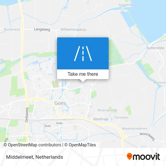 Middelmeet map