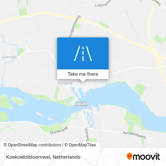 Koekoeksbloemwei map