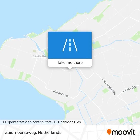 Zuidmoerseweg map