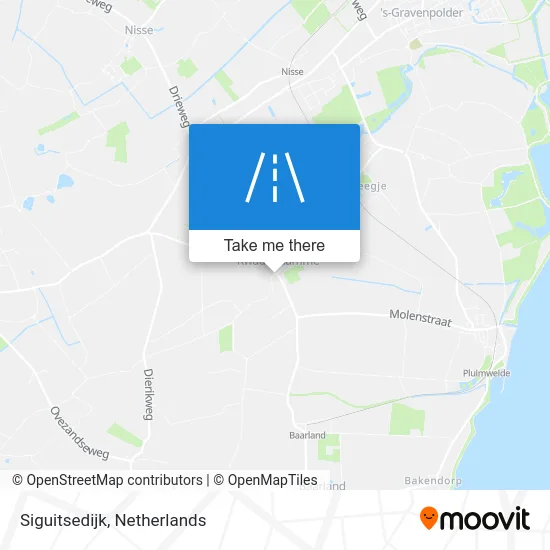 Siguitsedijk map
