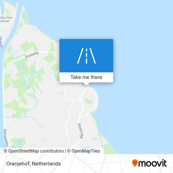 Oranjehof map