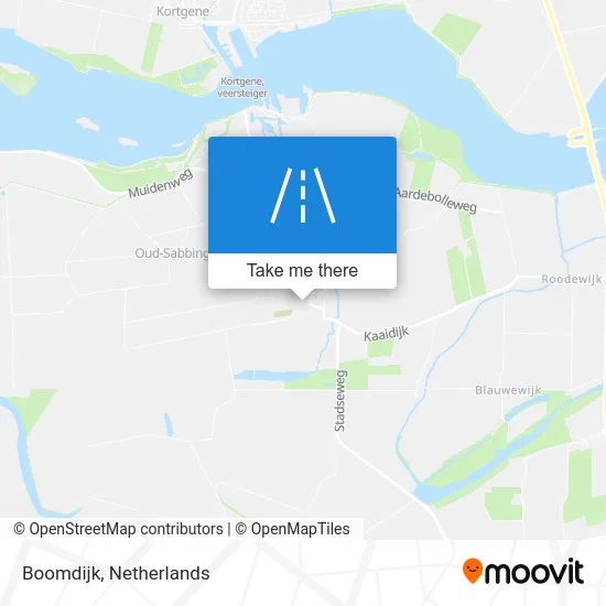 Boomdijk map