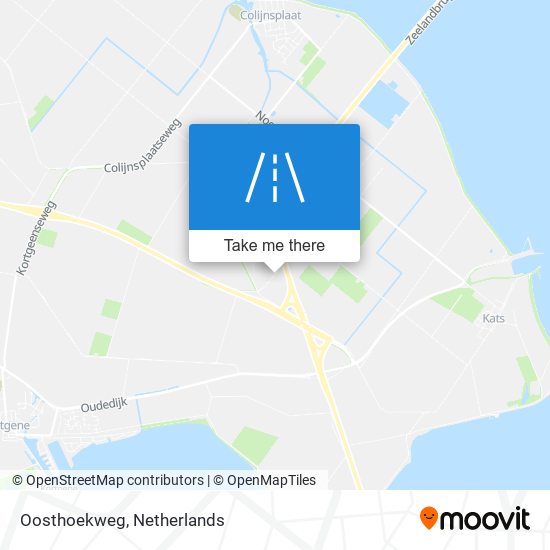 Oosthoekweg map