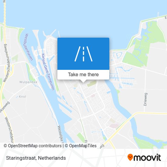 Staringstraat map