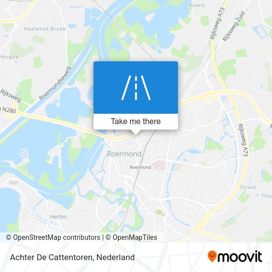 Achter De Cattentoren map
