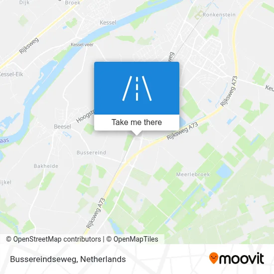 Bussereindseweg map