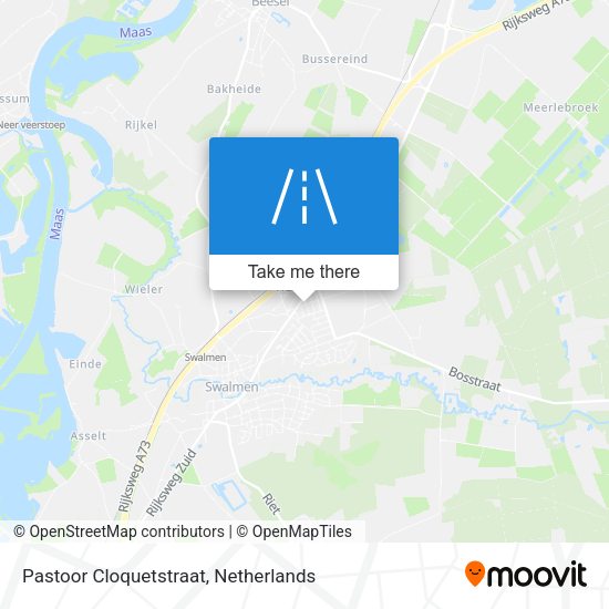 Pastoor Cloquetstraat map