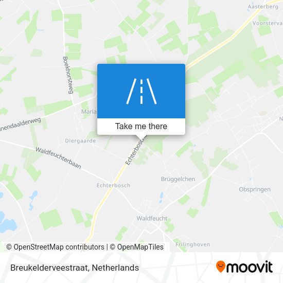 Breukelderveestraat map