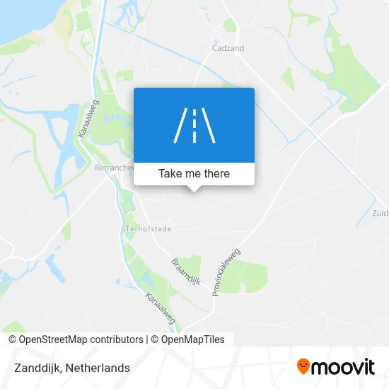 Zanddijk map