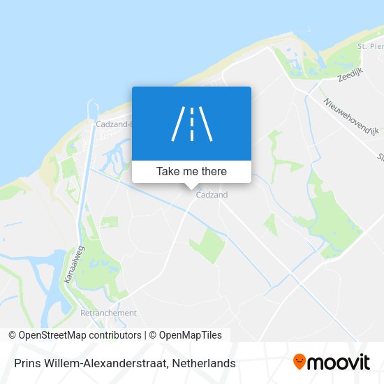 Prins Willem-Alexanderstraat map