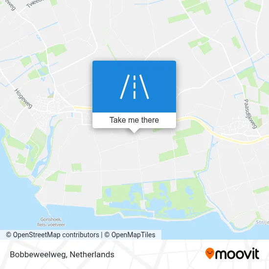 Bobbeweelweg map