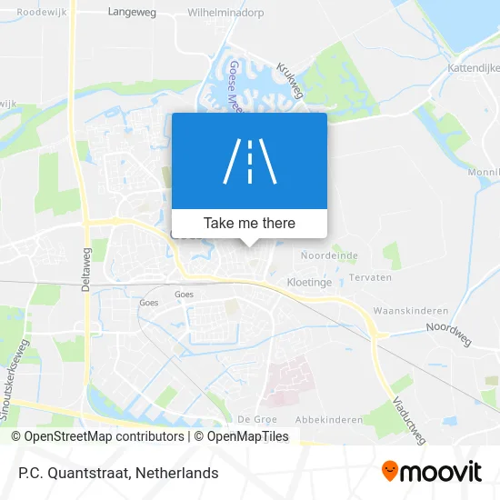 P.C. Quantstraat map