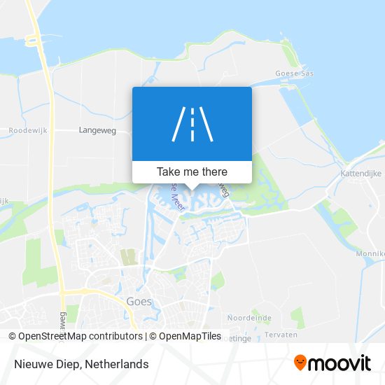 Nieuwe Diep map