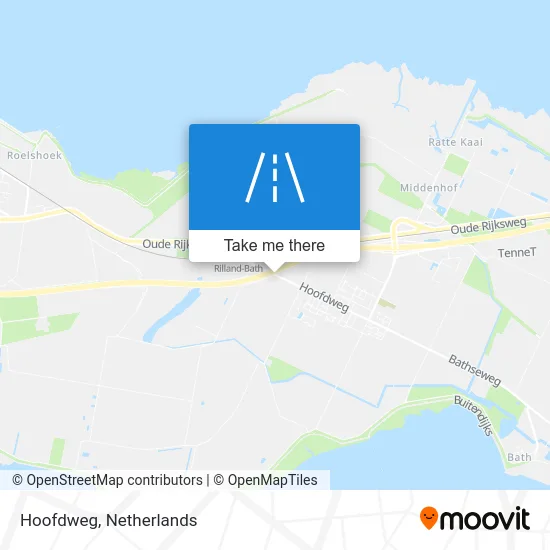 Hoofdweg map