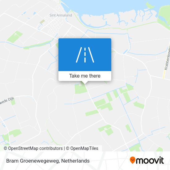 Bram Groenewegeweg map