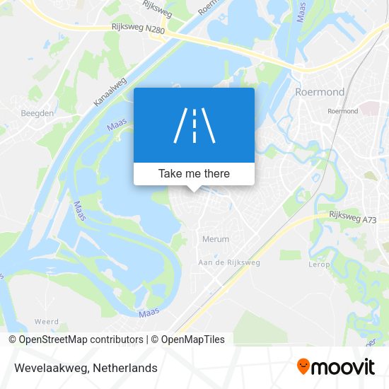 Wevelaakweg map