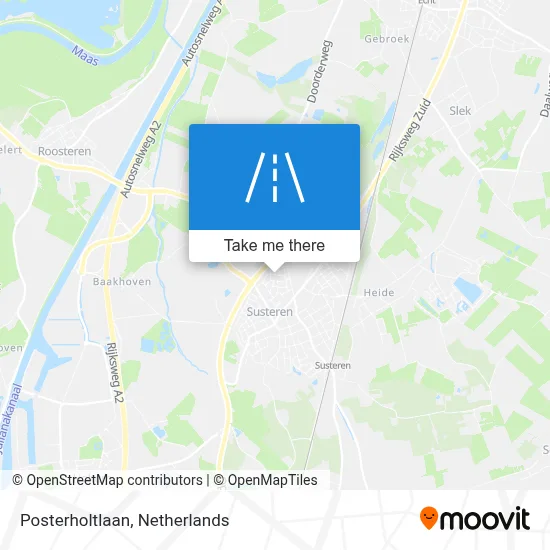 Posterholtlaan map