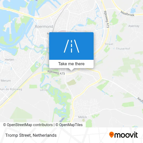 Trompstraat map