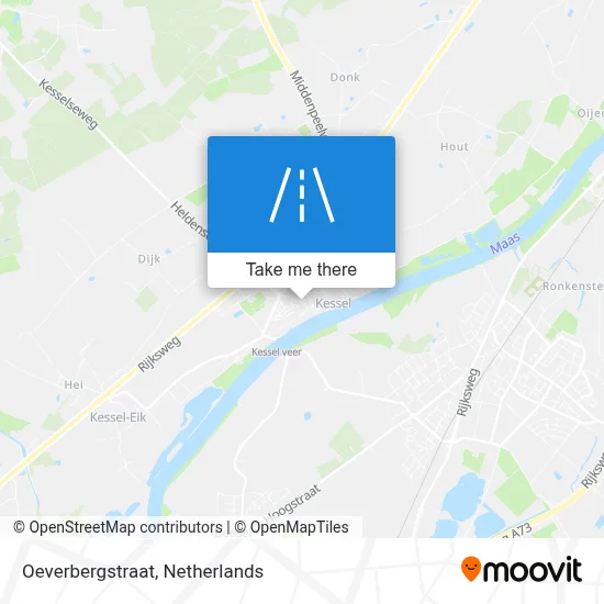 Oeverbergstraat map
