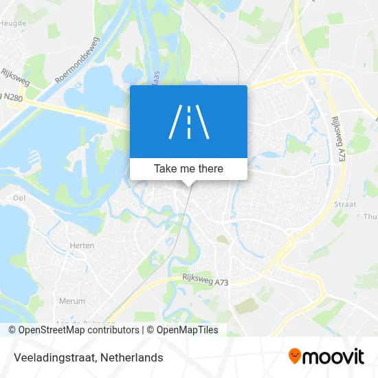 Veeladingstraat map